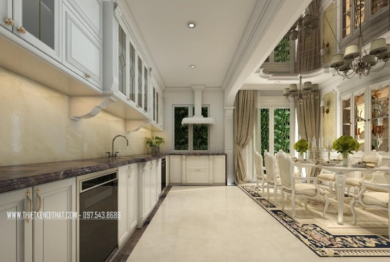 Lựa chọn đá ốp bếp tự nhiên mang đến không gian nhà bếp thân thiện và gần gũi hơn