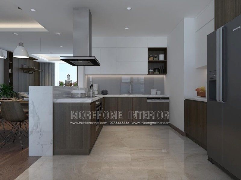 Màu ghi là màu sắc được nhiều gia chủ lựa chọn cho các món đồ nội thất bởi vì nó mang lại sự sang trọng và phù hợp với xu thế hiện đại. Kính ốp bếp cũng là một trong những món đồ nội thất như thế.