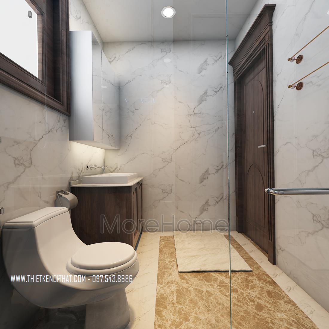 Những mẫu đá nhân tạo ốp lát nhà tắm đẹp và sang