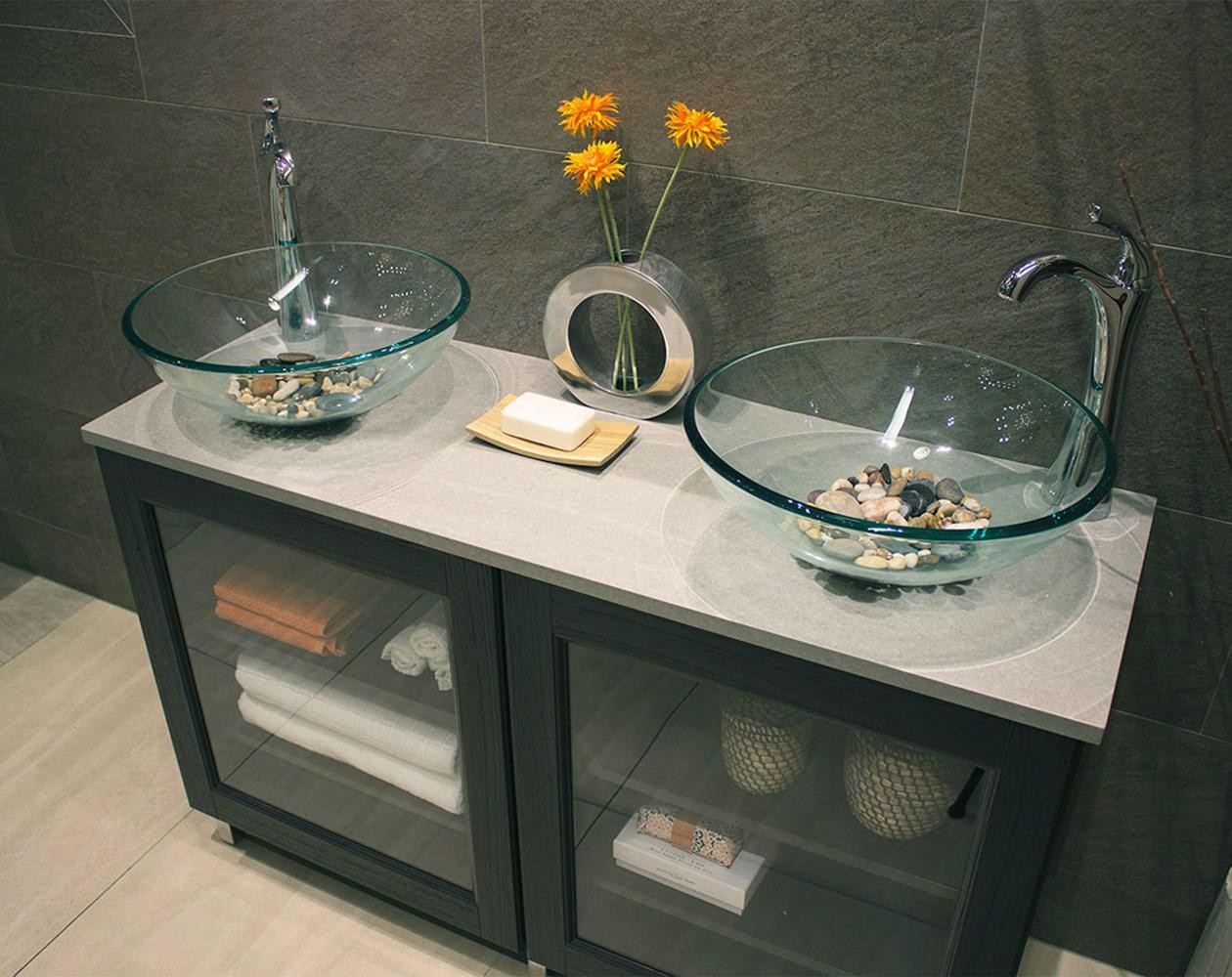 Những mẫu đá nhân tạo gốc thạch anh trang trí nội thất cho nhà đẹp 2019