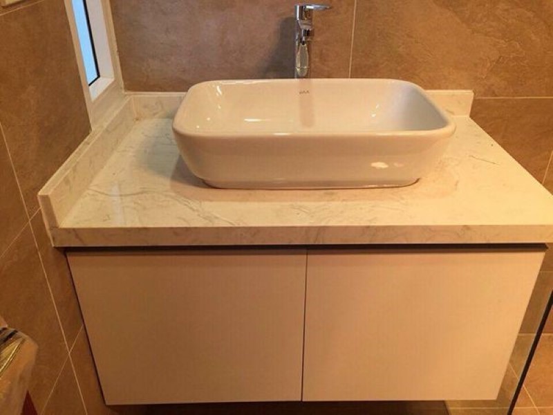 Lavabo đá nhân tạo gốc thạch anh