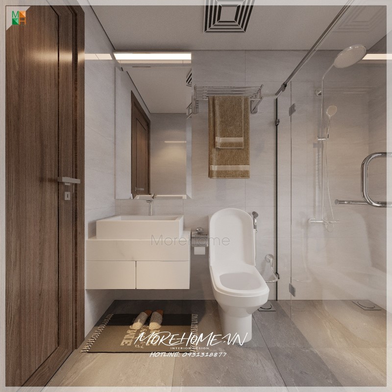 thiết kế bàn đá lavabo