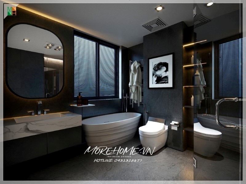 bộ bàn đá lavabo