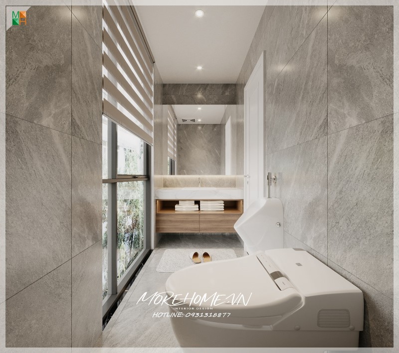 bàn đá lavabo 2 tầng
