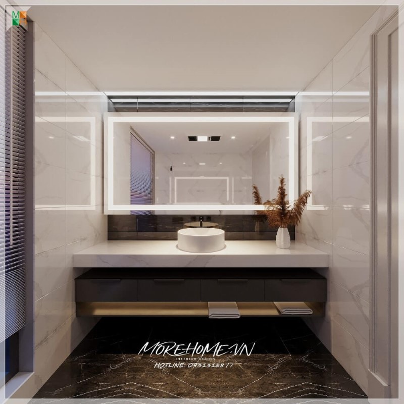 Xưởng sản xuất chế tác bàn đá lavabo 2 tầng uy tín tại Hà Nội