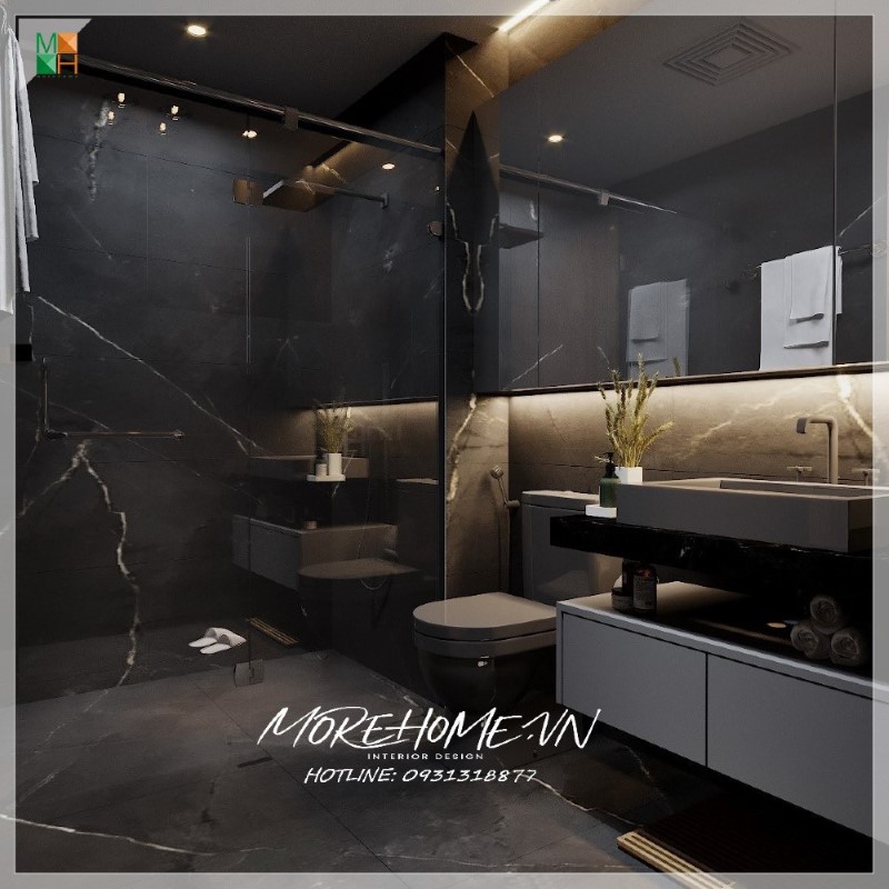 bàn đá lavabo 2 tầng