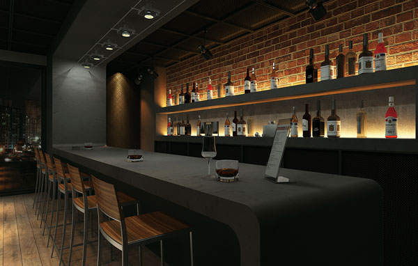 Đá ốp quầy bar